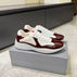 37 / Style 18 dark red lacquered gray mesh