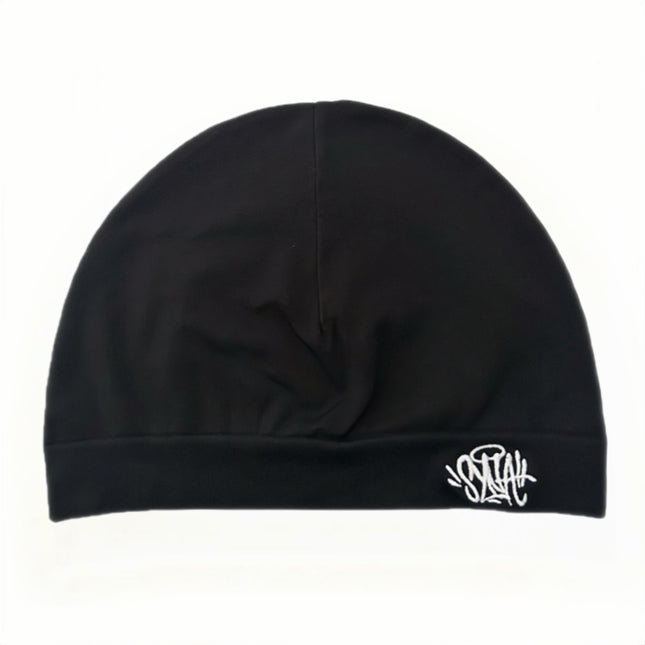 Vintage Embroidered Skull Hip-Hop Knit Hat