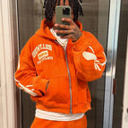 Orange sweater