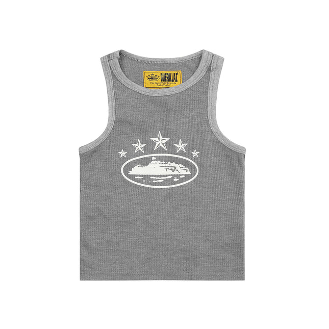 Corteiz 4Starz Alcatraz Tank Top Crew Neck Vest
