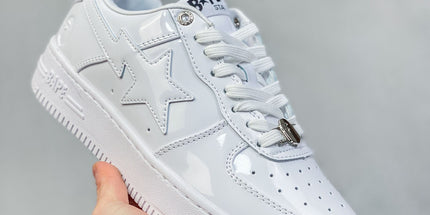 BAPE Patent Casual Shoes Sneakers