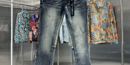 Purple Retro Jeans