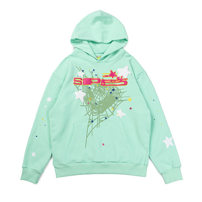 Sp5der Unisex Hoodie Set Sweatshirt - Young Thug Style