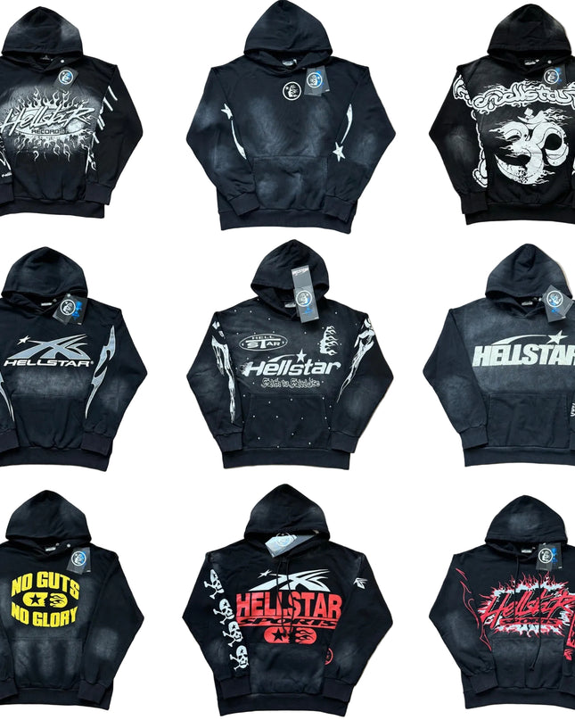 Hellstar tracksuit and streetwear styles