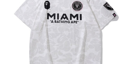 Short sleeve ape crew neck T-shirt