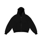 Black cardigan sweatshirt