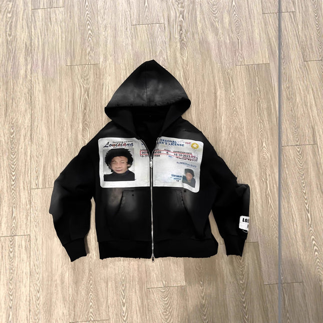 Y2K sweatshirt Harajuku jacket gothic style for men and women