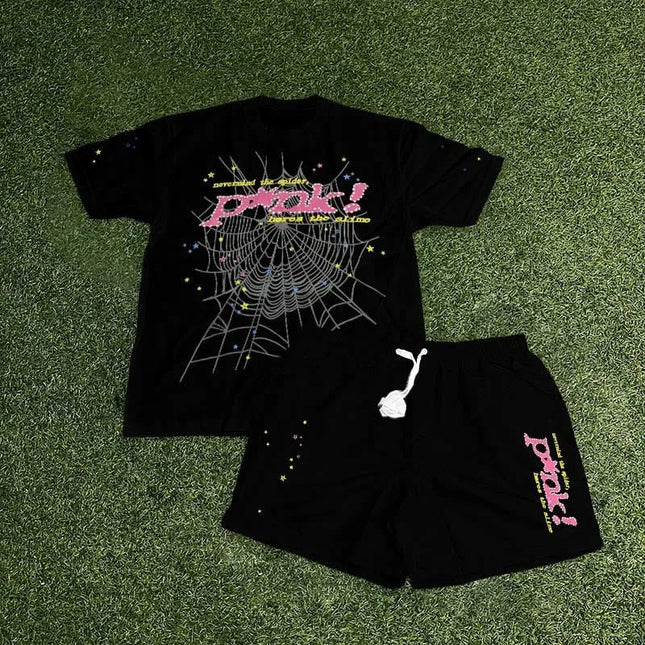 Crew Neck T-Shirt & Shorts Set