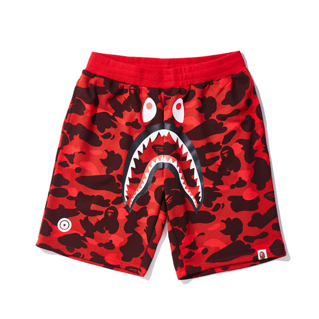 Japanese Shark Head Casual Quick-Dry Beach Shorts