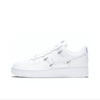 Four-hook solid color white blue