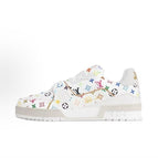 L8 Empty Rubber Trendy Shoes - White Sancai