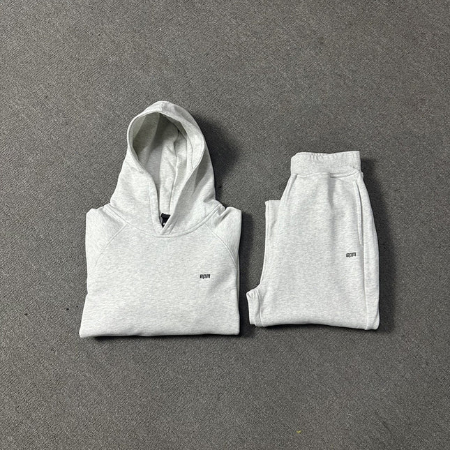 6PM Drill American Street Hip Hop Velvet Pullover Hooded Sweatshirt Long Sweatpants Men's Trendy Tracksuit Jacket