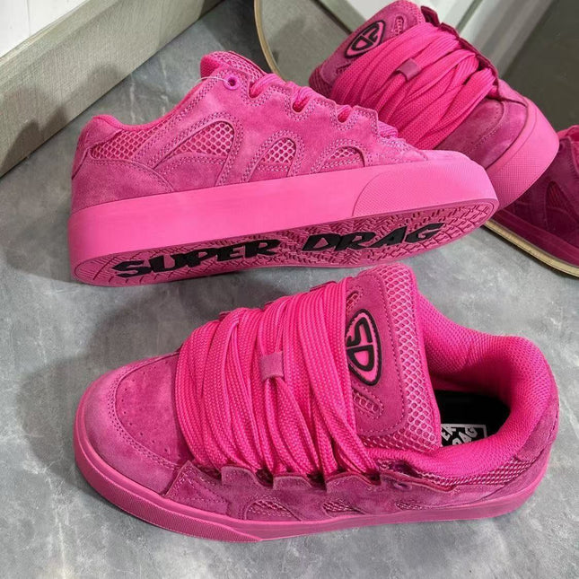 Dragon Fruit Retro Casual Women's Sneakers
