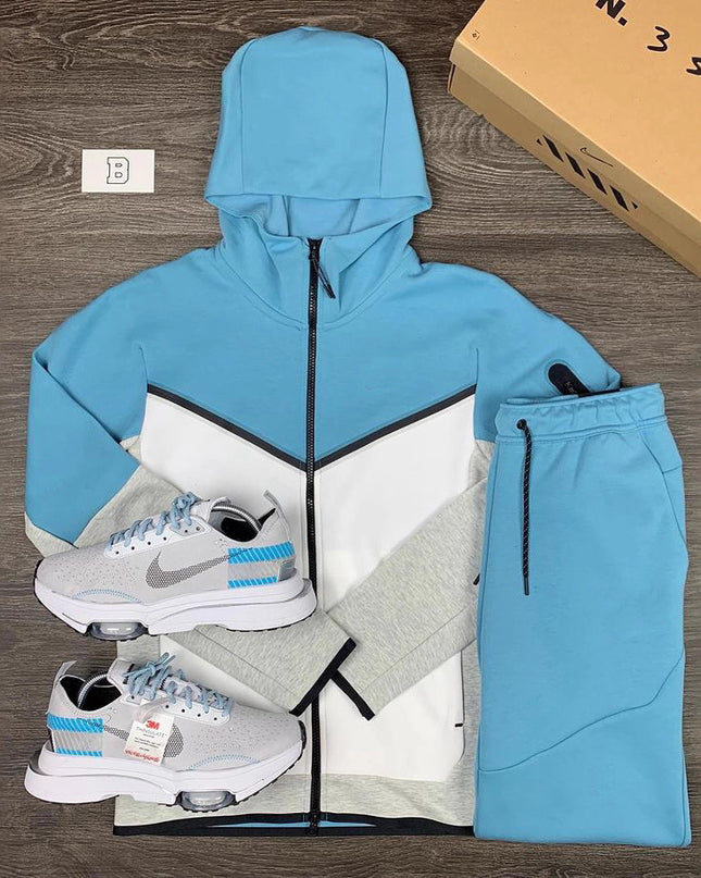 Nike Sportswear Tech Fleece Full Zip Hoodie & Joggers Set