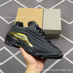 Rhyme duck shoes black gold