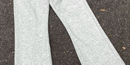 Unisex Slim Bootcut Black Casual Commuter Pants