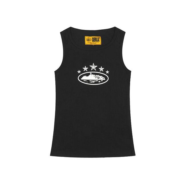 Corteiz 4Starz Alcatraz Tank Top Crew Neck Vest
