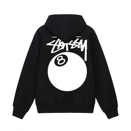 Stusy 2026 Basic Billiards Fleece Hooded Fashion Sweatshirt for Men, Quality Pullover Sweatshirt Hoodie