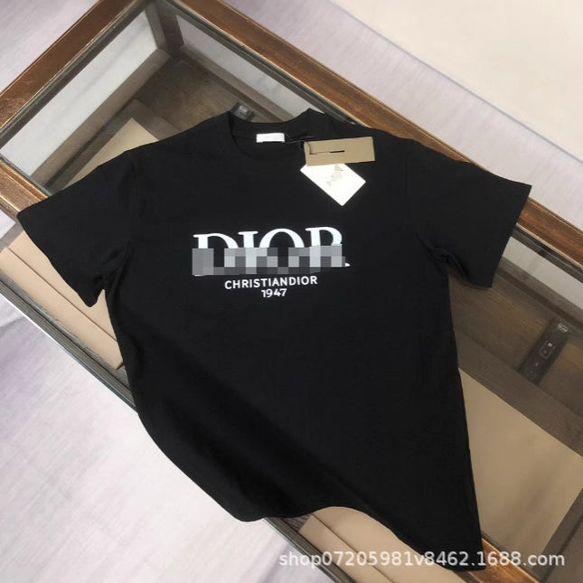 Men's Vintage Print 100% Cotton Crew Neck T-Shirt