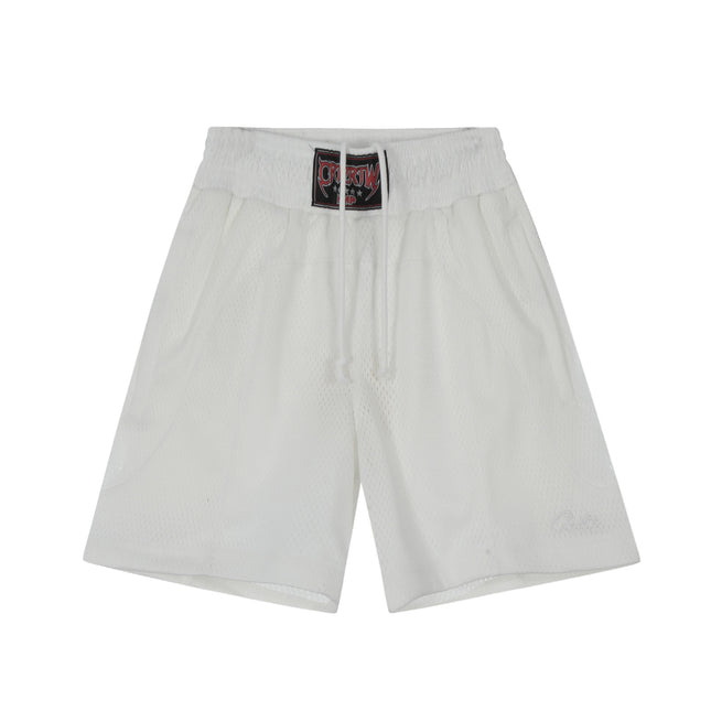 corteiz street embroidery zipper vest Alcatraz shorts new set