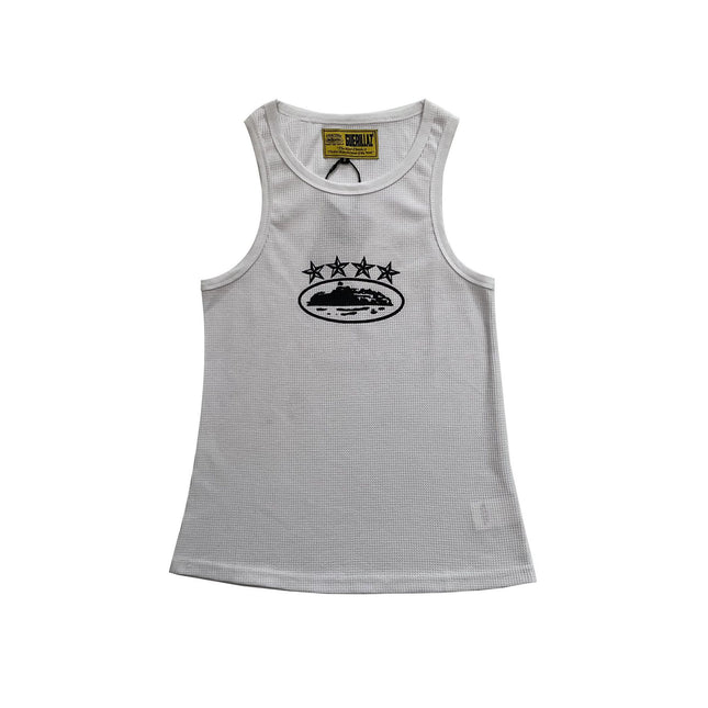 Classic Five-Star Embroidered Summer Vest