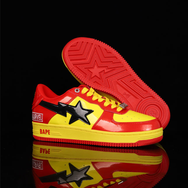 BAPE Patent Casual Shoes Sneakers