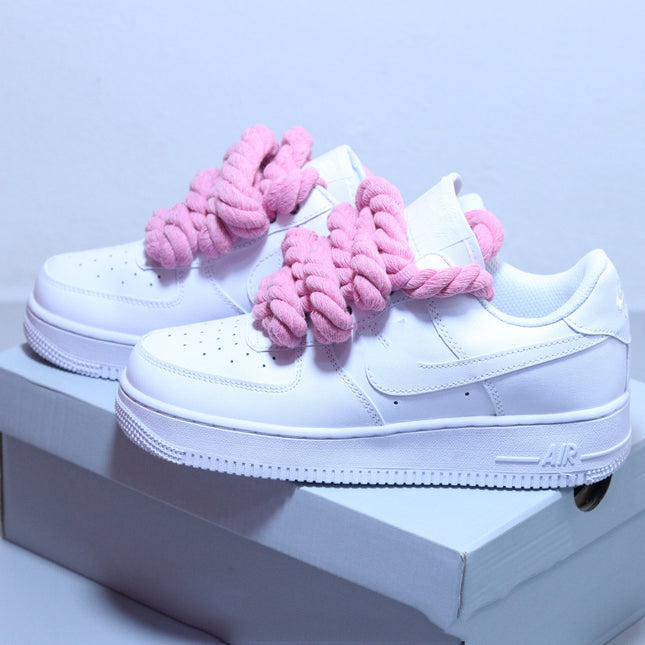 Nike Air Force 1 with Chunky Rope Laces