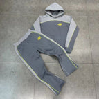 Light grey patchwork set