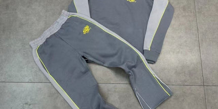 Fleece Hooded Sweatshirt Sweatpants Casual Set