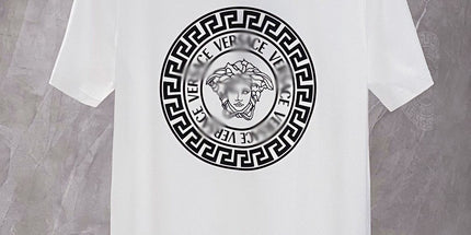 Men's Vintage Print 100% Cotton Crew Neck T-Shirt