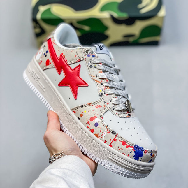 BAPE Patent Casual Shoes Sneakers