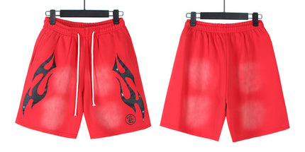 Saint Vintage shorts, cropped pants, high street baggy trousers