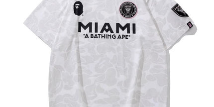 Short sleeve ape crew neck T-shirt