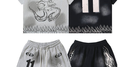 Short Sleeve Shorts Set