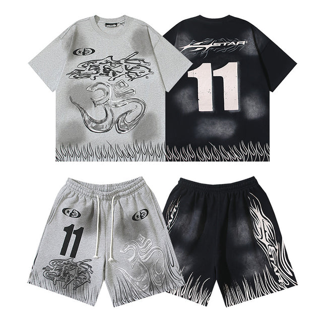 Short Sleeve Shorts Set