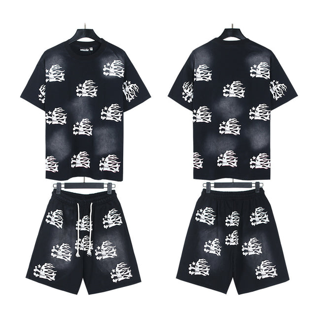Short Sleeve Shorts Set