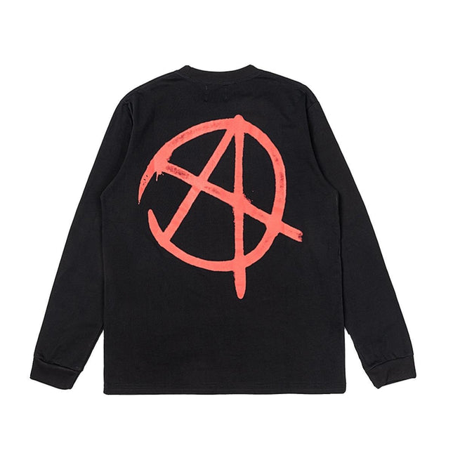 GALLERY DEPT Classic Letter Print Long Sleeve Tee