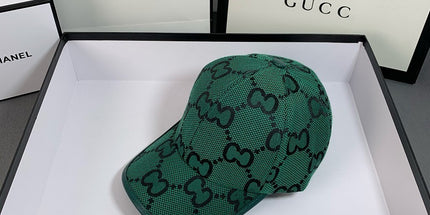 Vintage G Letter Embroidered Canvas Baseball Cap