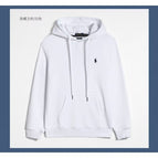 Pullover with white and black labels