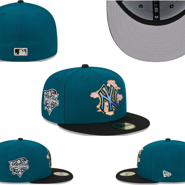 Unisex Full-Seal Flat-Brim Baseball Cap