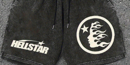 Saint Vintage shorts, cropped pants, high street baggy trousers