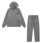 Straight set in dark hemp gray