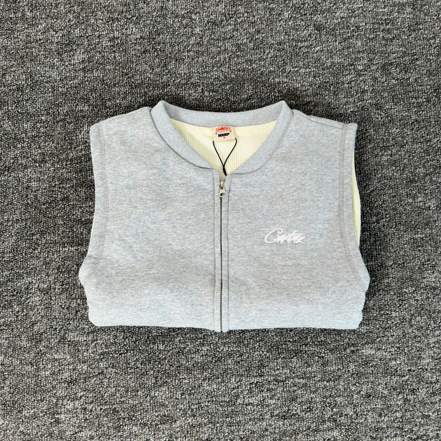 corteiz street embroidery zipper vest Alcatraz shorts new set