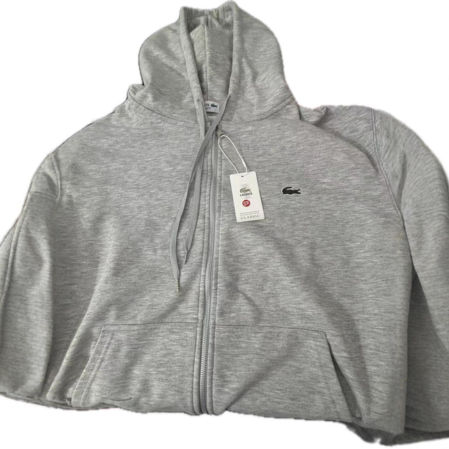 Classic burberry hooded zipper pullover