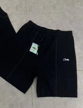 corteiz street embroidery zipper vest Alcatraz shorts new set