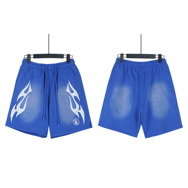 Saint Vintage shorts, cropped pants, high street baggy trousers