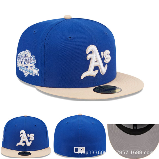 Unisex Full-Seal Flat-Brim Baseball Cap