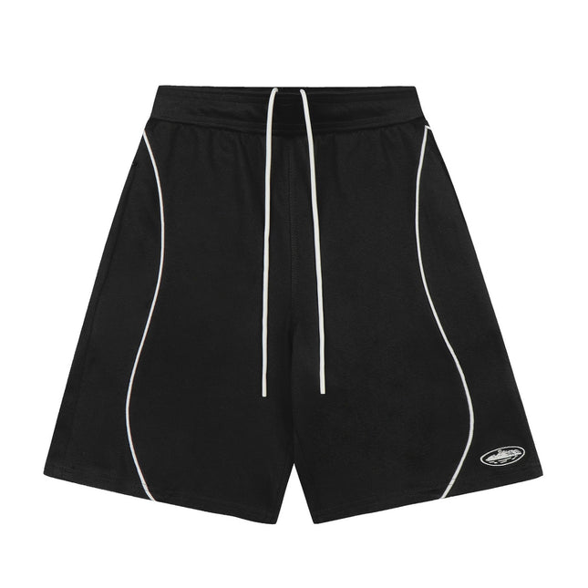 corteiz street embroidery zipper vest Alcatraz shorts new set