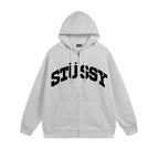 714 gray zip-up shirt