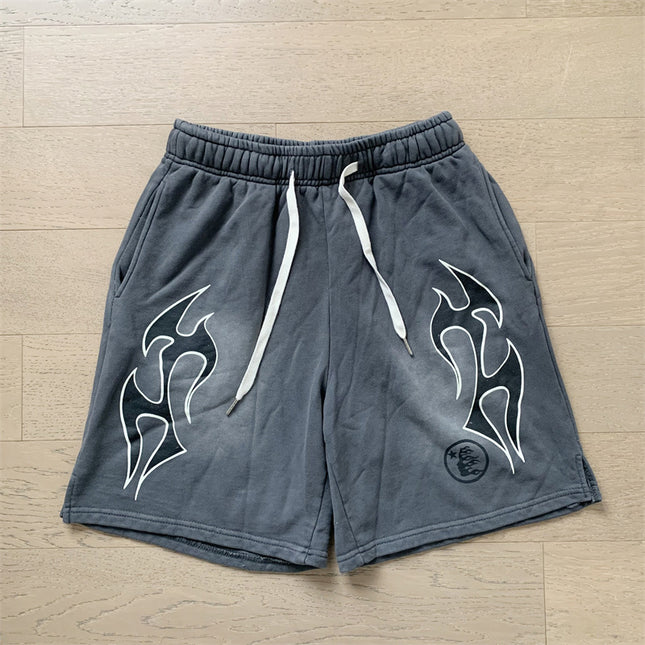 Saint Vintage shorts, cropped pants, high street baggy trousers